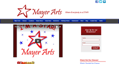Desktop Screenshot of mayerarts.com