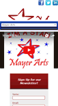 Mobile Screenshot of mayerarts.com